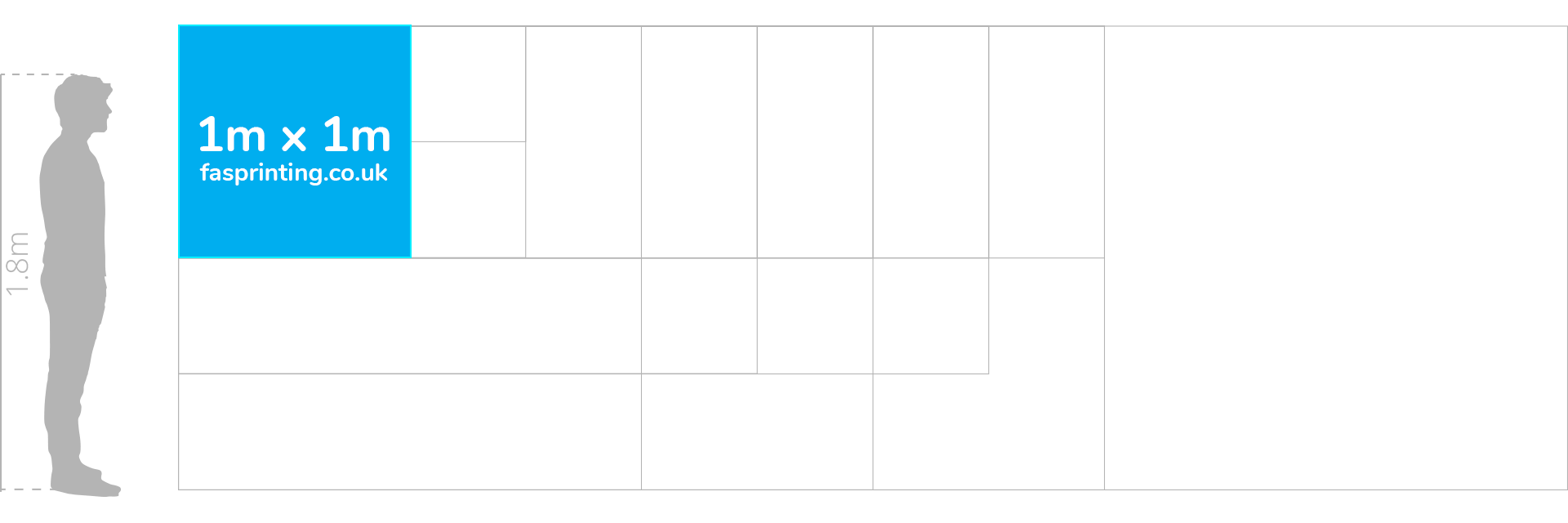 1m x 1m Banner
